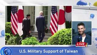 U.S. President Biden Talks Taiwan and Defense in Time Magazine Interview