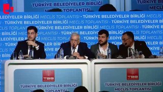 TBBM Toplantısında Ahmet Türk'ün dili sürçtü, salon gülüştü: Trabzon Belediyesi Eşbaşkanı...