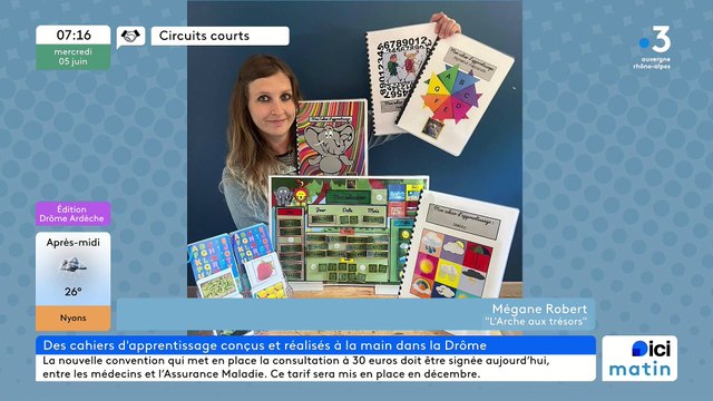 À Saint-Bardoux, L'arche aux trésors, ses cahiers d'apprentissage et jeux d'activités pour les enfants