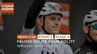 Politt takes the wrong way on the ITT! - Stage 4 - Critérium du Dauphiné 2024