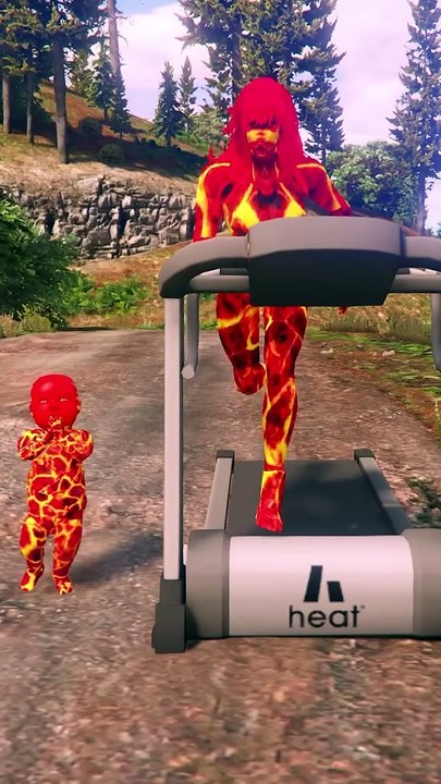 ALL FATHER GOD MOM FAMILY VS SUN GOD FAMILY #shorts #gta5 #viral #cartoon #gta