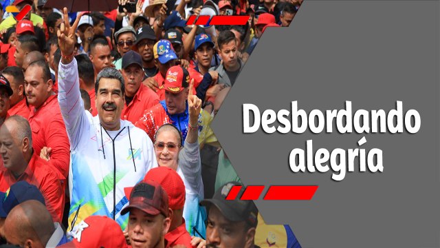 Zurda Konducta | Pueblo venezolano desbordó alegría en las movilizaciones en respaldo al Pdte. Maduro