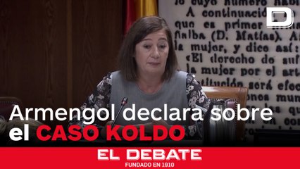 Armengol se queda muda en la comisión de investigación al preguntarle por sus encuentros con Koldo García