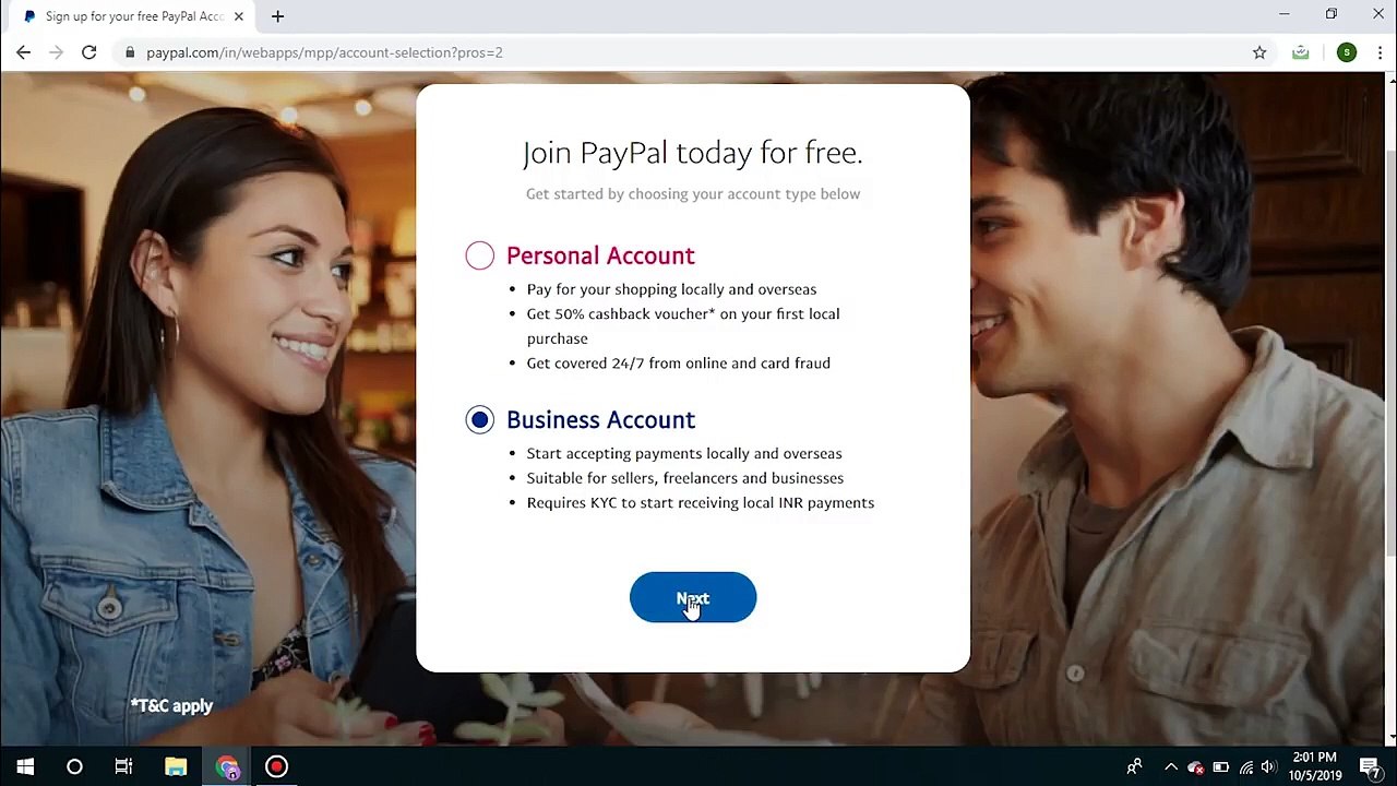 paypal account opening, LIVE DEMO _ Paypal busi...