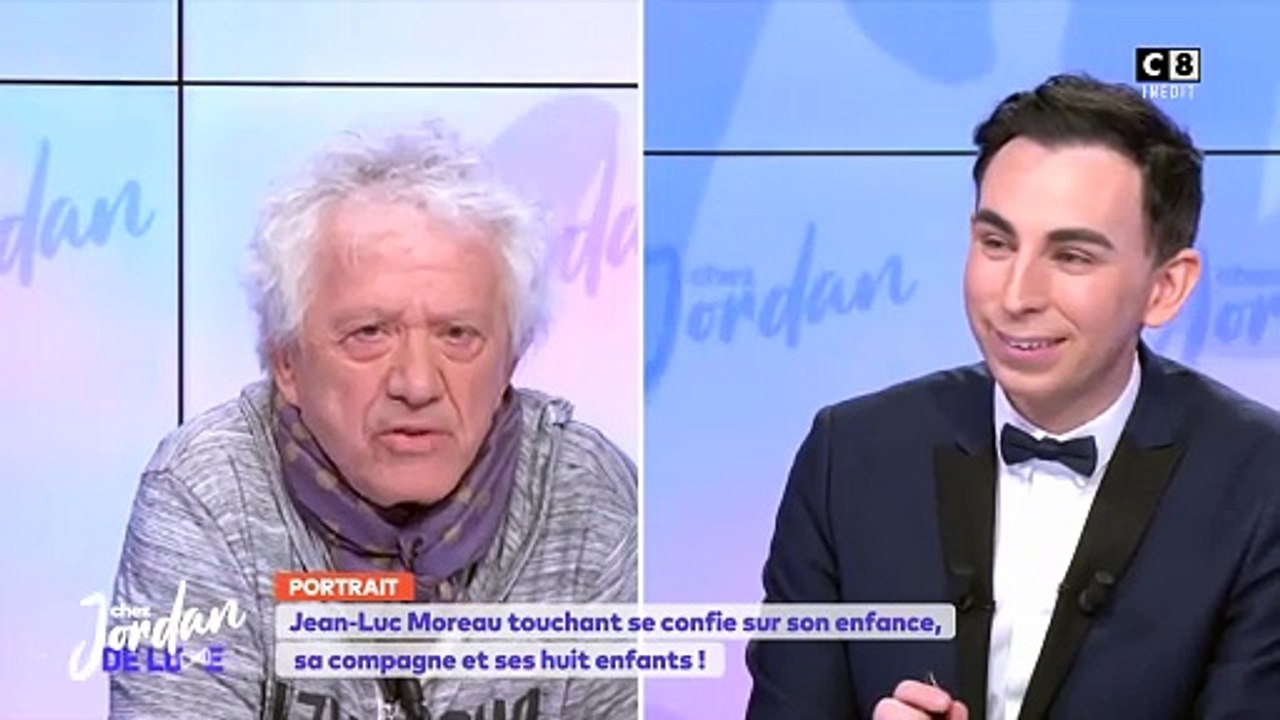 Jean-Luc Moreau a évoqué sa situation personnelle sur le plateau de l'émission "Chez Jordan" sur C8Jean-Luc Moreau invité de "Chez Jordan" sur C8