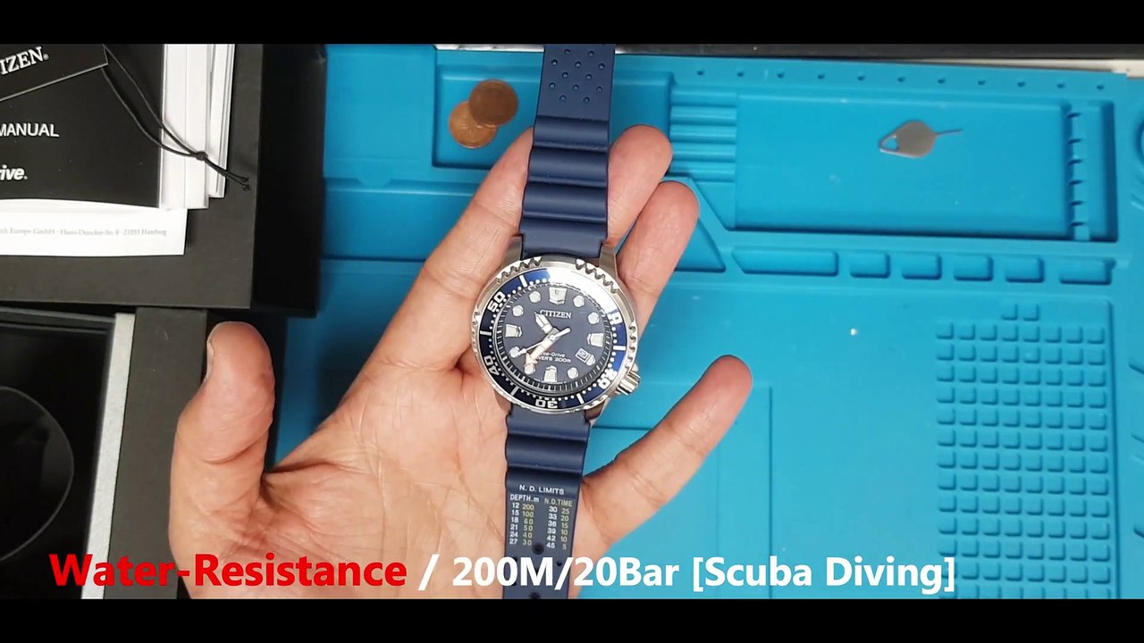 !!!!! UNBOXING !!!!! CITIZEN, MARINE MASTER (( ECO-DRIVE ))