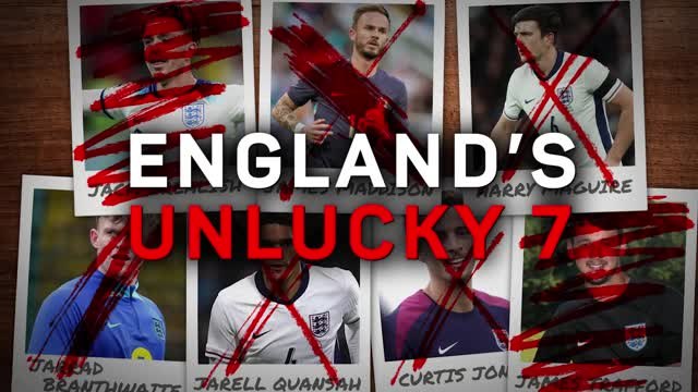England's Unlucky 7: who Southgate dropped from Euros squad