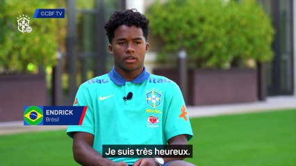 Endrick : "Nous sommes déterminés à gagner la Copa América"