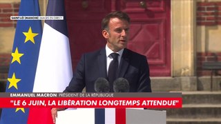80 ans du Débarquement : l'hommage d'Emmanuel Macron