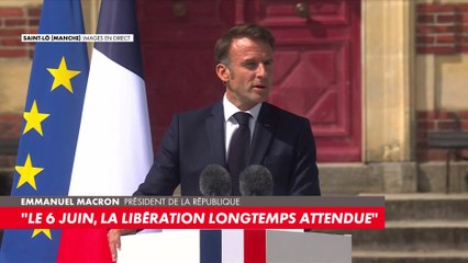80 ans du Débarquement : l'hommage d'Emmanuel Macron