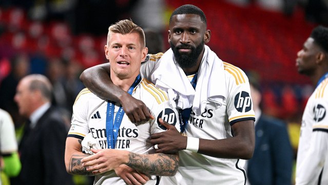 CL-Sieger sind da: Kroos ist der Boss , Rüdiger mit breiter Brust