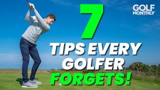 Golf Tips We Initially Learn About But Later Might Forget