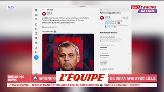 Bruno Genesio nouvel entraîneur de Lille - Foot - Transferts - L1