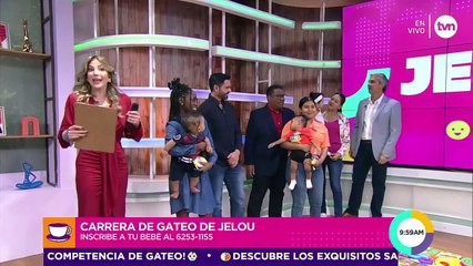 Carrera de gateo Jelou!, 5 de junio