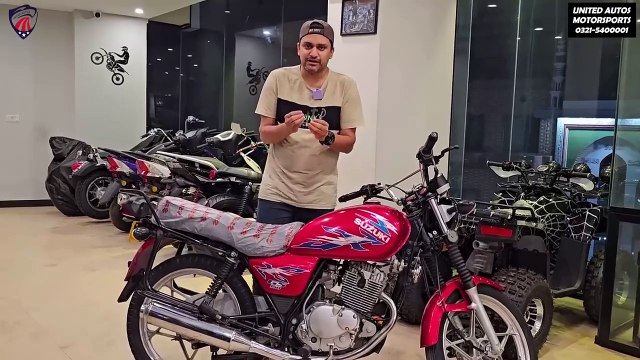 SUZUKI GS150SE 2024 TOP SPEED _ FUEL AVERAGE SOON ON PK BIKES _ UNITED AUTOS MOTORSPORTS(720P_HD)