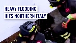 Flooding in northern Italy