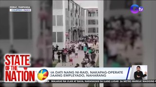 Pogo hub na dati nang ni-raid, nakapag-operate ulit; daan-daang empleyado, naharang | SONA