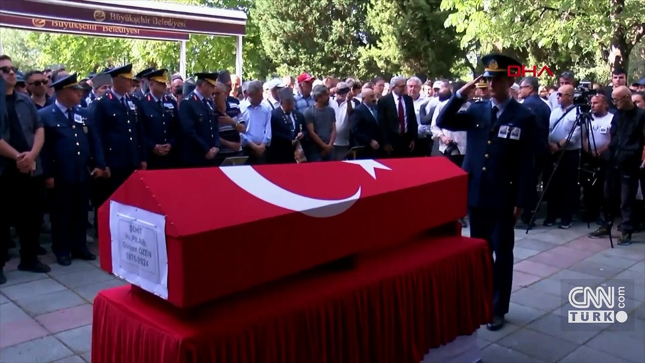 Şehit pilotlara veda