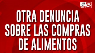 Otra denuncia sobre las compras de alimentos