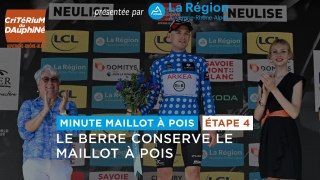 Critérium du Dauphiné 2024 - Stage 4 - AURA region Polka dot Jersey Minute