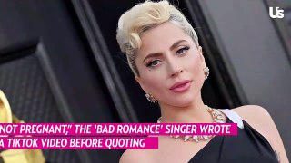 Lady Gaga Breaks Silence On Pregnancy Rumors With Taylor Swift Quote