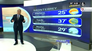 Pronóstico del tiempo para Monterrey, con Abimael Salas - 05 de junio de 2024