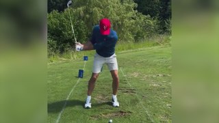 Roger Federer wows fans with surprise golf swing on Instagram!