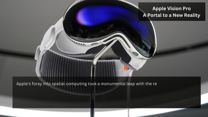 Apple vision pro - A Portal to a New Reality