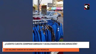 ¿Cuánto cuesta comprar abrigos y acolchados en Encarnación