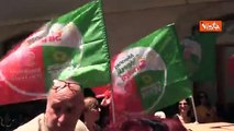 «Nethanyahu criminale di guerra, 36.476 vittime a Gaza», flashmob di Avs davanti alla Camera