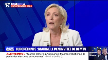 Énergies fossiles: "Ça fait 50 ans que j'entends dire que demain, on n'aura plus de pétrole" déclare Marine Le Pen