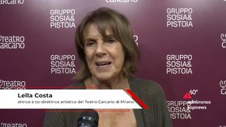 Lella Costa (Teatro Carcano): “Chi investe in cultura ha un ritorno economico virtuoso”