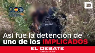 El vídeo de la detención de uno de los implicados en el asesinato de Borja Villacís
