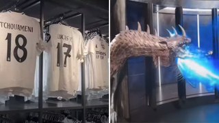 Stunning 3D dragon mesmerizes fans as REAL MADRID does it again, now showcasing the best in the world in their store