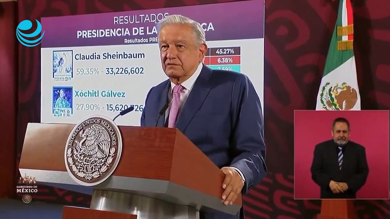 AMLO se dice abierto a que se cuente "voto por voto" de las Elecciones 2024