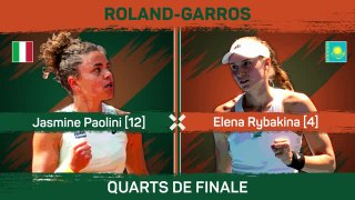 Roland-Garros - Paolini crée la surprise face à Rybakina