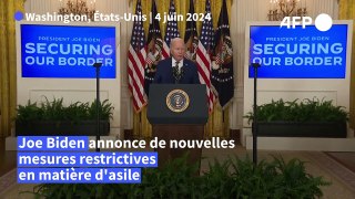 Joe Biden donne un coup de barre à droite sur l'immigration