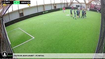 Faute de Jean LOUBET - FC INITIAL