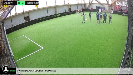 Faute de Jean LOUBET - FC INITIAL