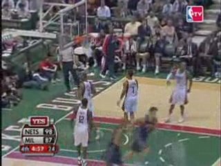 NBA Nets 111, Bucks 98 (F) Recaps April 12,2008