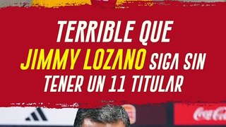 Terrible que JIMMY Lozano aun no tenga un 11 definido