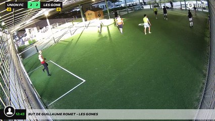 But de Guillaume Romet - LES GONES