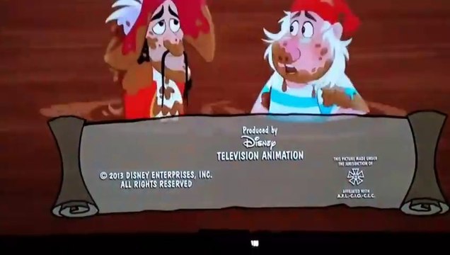 Swamp Stomp | End Credits | Jake and the Never Land Pirates | S3E1
