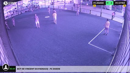 But de Vincent Duvignacq - FC ZOZOS