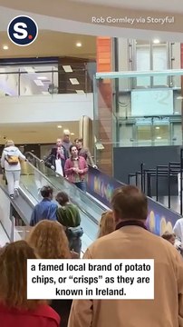 Paul Rudd Spotted Enjoying a Local Snack While Filming in Ireland