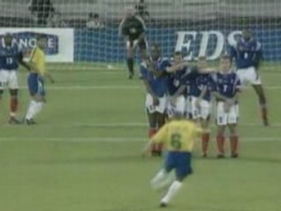 Goal Roberto Carlo Francia Brasile : 1-1