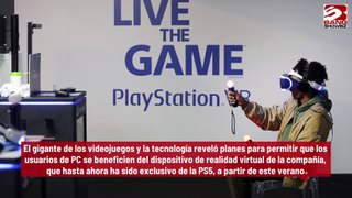 Lanza Sony soporte para PC PlayStation VR2 este verano