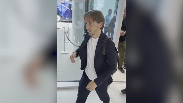 La sorpresa de Croacia a Modric con el himno de la Champions
