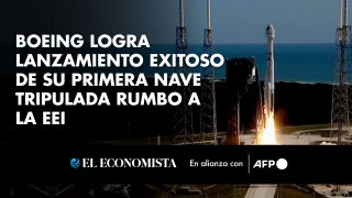 Boeing logra lanzamiento exitoso de su primera nave tripulada rumbo a la EEI