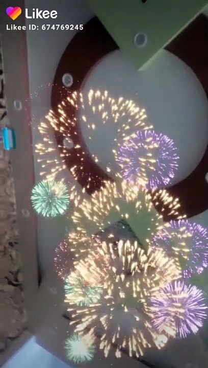 Banquets Forceiling art design work view.